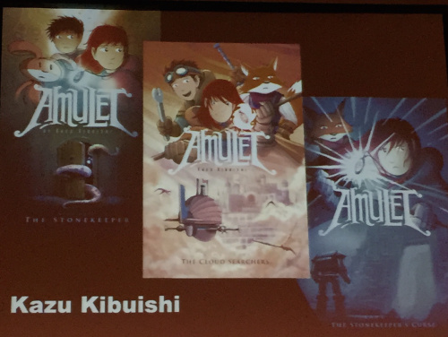 Kazu Kibuishi Presentation - Amulet Covers